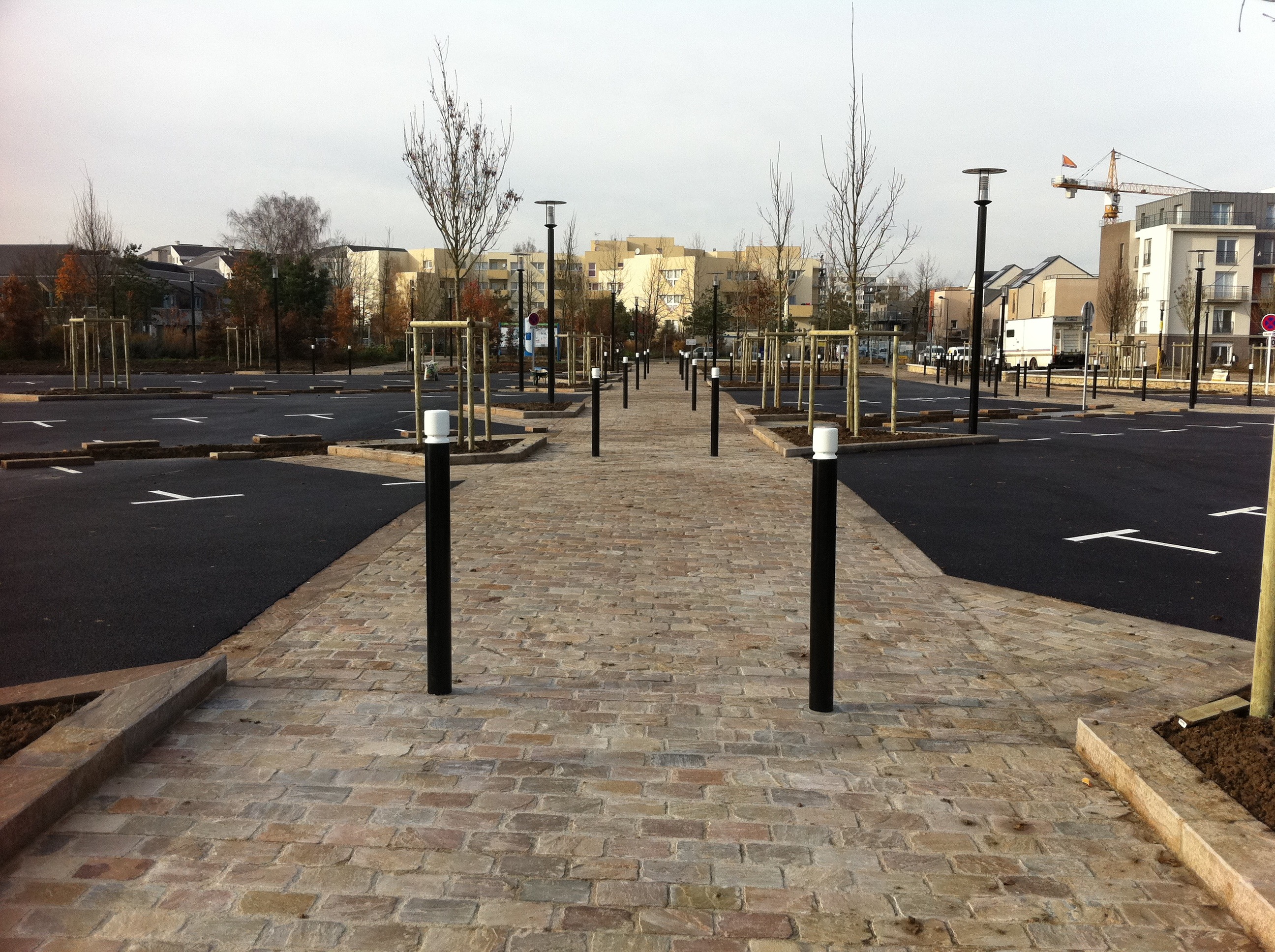 Parc Espace Parking paysager Parc Espace